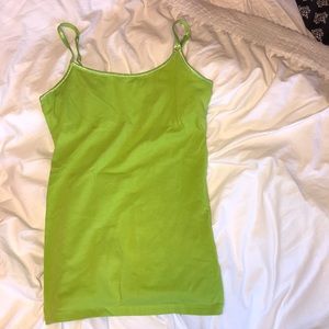 A green cami!